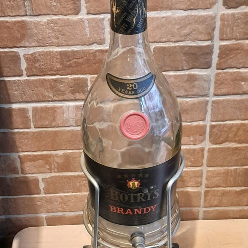 Botrys brandy bottle used with tap