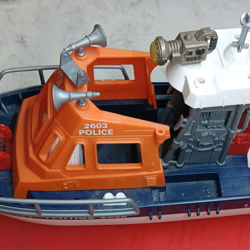 Vintage Coast Patrol Police 2603 Chap Me toy used
