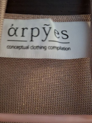 Arpyes Nude Rose Dress one size like new with bra