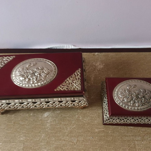 Antique jewelry boxes from 1950 like new