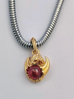 Charm Game of Thrones Dragon Fire silver, new