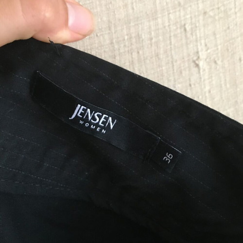 Vintage Jensen low-rise Y2K pants, size 36/S, black