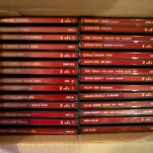 The Great Anthology of Opera CD collection like new