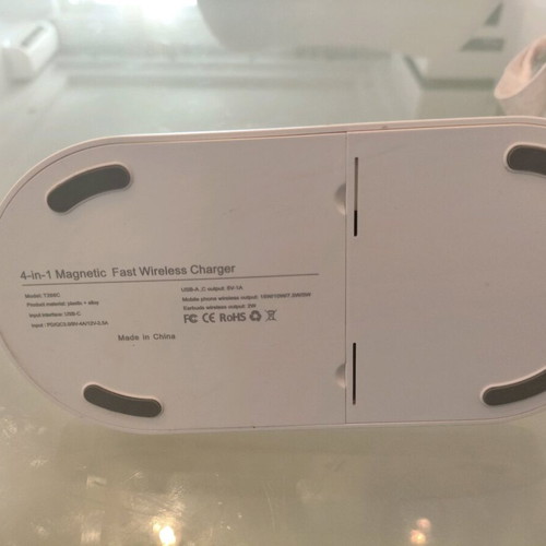 Tech Protect wireless charging stand used for phone, watch, headphones