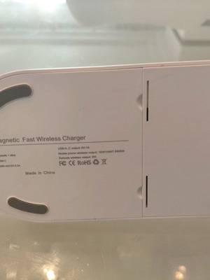 Tech Protect wireless charging stand used for phone, watch, headphones
