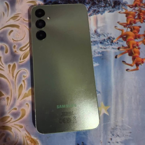 Samsung A17 and A05s mobile phones used, blue