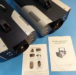 UKing 1200W RGB Smoke Machines with Remote Control, Set of 2, New