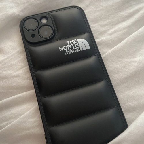 The North Face Puffer iPhone Case new, TPU material