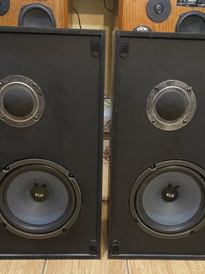 KLH Model 331 vintage speakers with Alnico tweeter