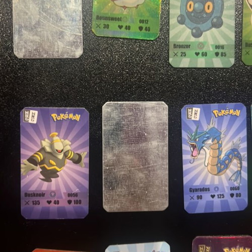 Pokémon metal caps set of 22 used, NRG