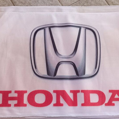 Honda flags new, set of 7, 45x22 cm