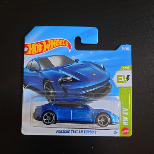 Hot Wheels Porsche Taycan Turbo S new