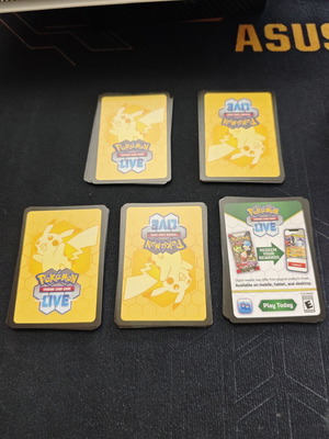 Pokémon Code Cards New Bulk Mixed Set 180+ Pieces