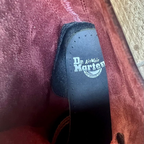 Dr Martens 1460 Burgundy boots size 42, brown