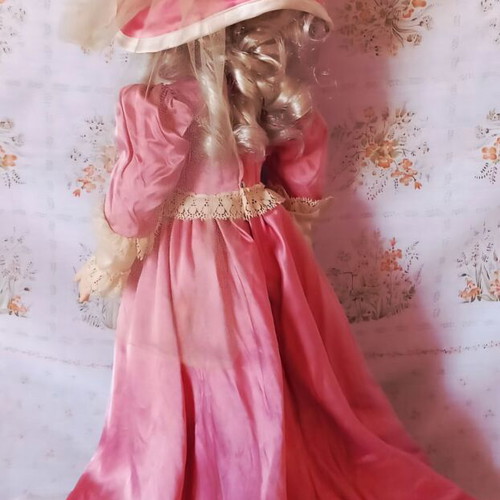 Vintage Furga Victorian Era Doll 56cm used, Sears Exclusive