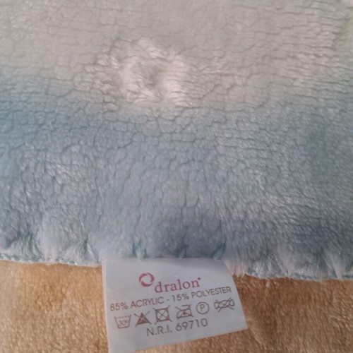 Belpla baby blanket like new, made in Spain, soft and warm