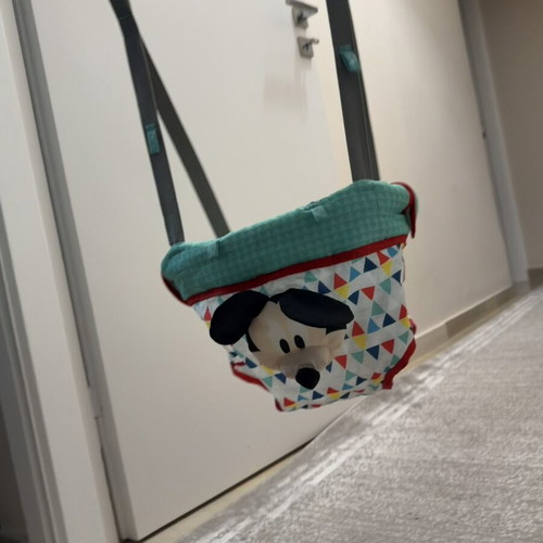 Bright Starts Mickey Mouse Baby Bouncer like new