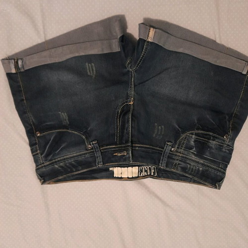 Sorts jeans Pink Woman blue like new, size XXXS