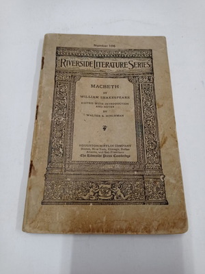 Macbeth William Shakespeare βιβλίο μεταχειρισμένο, έκδοση 1931