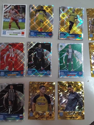 Αυτοκόλλητα Super League 2024-25 καινούργια από Panini