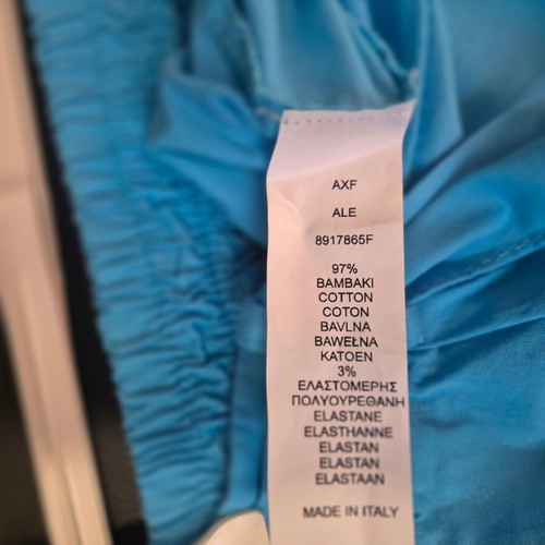 A.L.E. turquoise pants size Large new with belt
