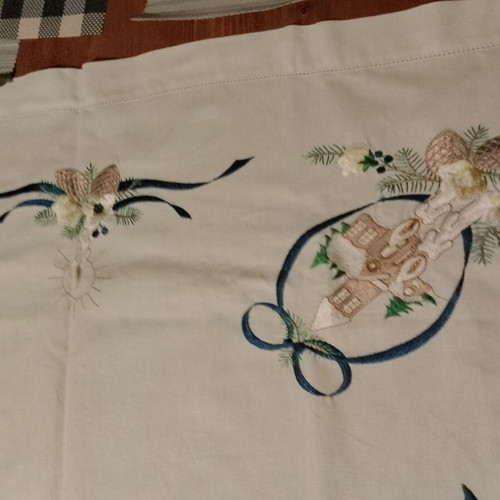 Christmas tablecloth