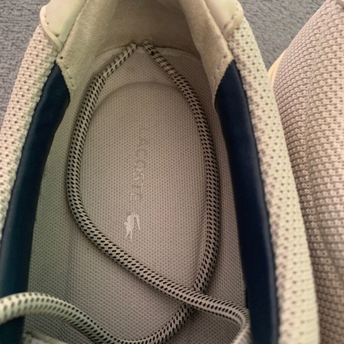Lacoste casual shoes size 44 used, white
