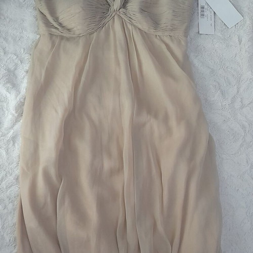 Anna Riska beige nude dress new, size M