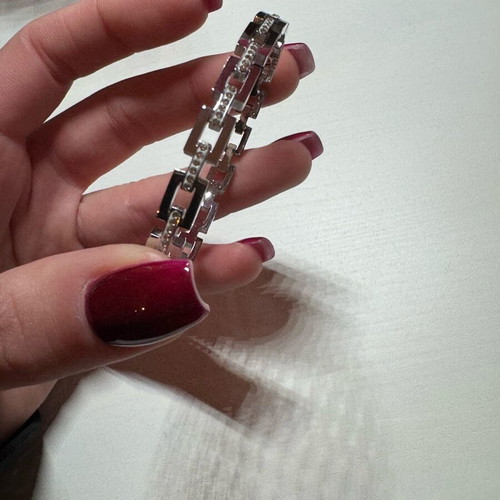 Handcuff new silver