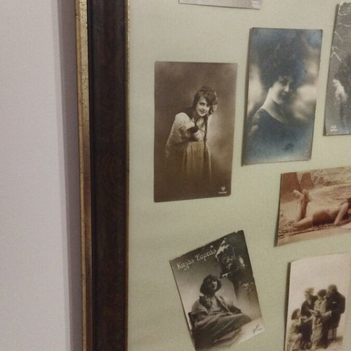 Framed greeting cards 1920-1930 like new