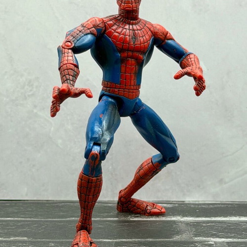 MARVEL legends Super-Poseable Spiderman Action Figure RARE