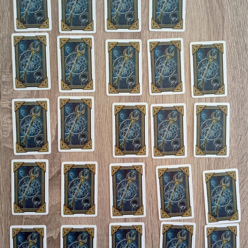 Spell cards used for Talisman 4th Edition, set of 24 pieces