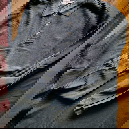 Armani Collezioni Polo μακρυμάνικη μπλούζα γκρι σαν καινούργιο