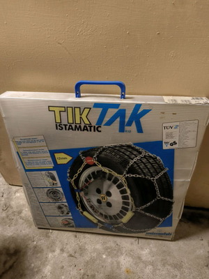 Snow chains used 13/14 inches