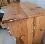 Swedish nightstand like new, missing knob