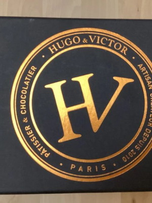 Hugo and Victor square box like new
