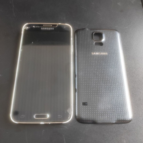 Samsung Galaxy S5 SM-G900H used phone for spare parts with screen and back cover