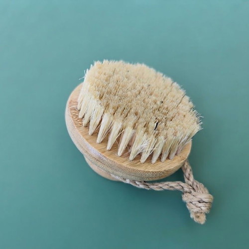 Aphaéa Dry Brush round bamboo body massage brush