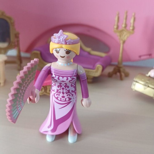 Playmobil princess playset with figures and furniture