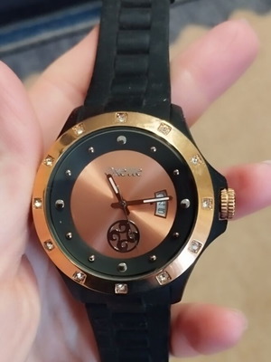 Oxette γυναικείο ρολόι σαν καινούργιο, μαύρο