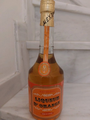 Liqueur πορτοκάλι Mexako καινούργιο, σφραγισμένο
