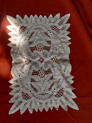 Handmade doily like new