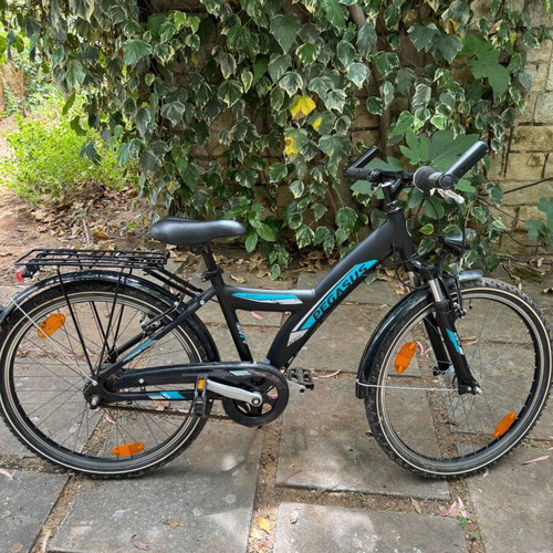 Pegasus Avanti City Trekking Bike used, 24 inch, blue, front suspension