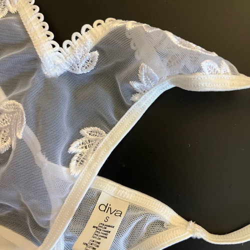Lingerie set new white