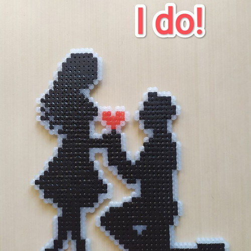 Handmade decorative Proposal marriage new