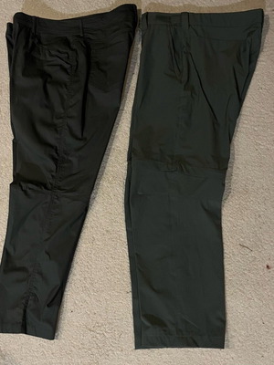 Trekking pants A.L.E. new, green, size L / 40 / 12