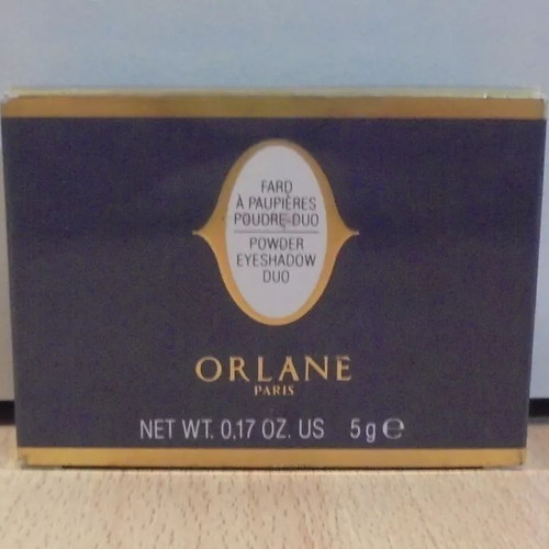 Orlane vintage eyeshadow duo No24 Vert Patine / Oraze blue new with box