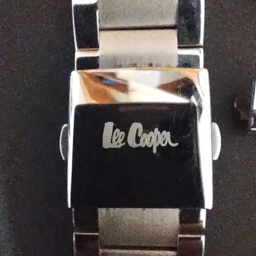Lee Cooper Steel Watch Strap 21mm like new, silver