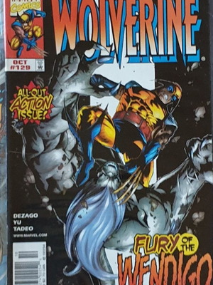 Wolverine Marvel Comics 1988 μεταχειρισμένο, αγγλικά