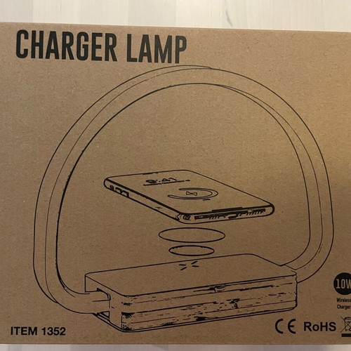 Wireless charger lamp new in box